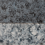 Imitation de granit gris clair et gris foncé, façon patine décorative
