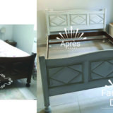 Vieux meubles relookés shabby chic
